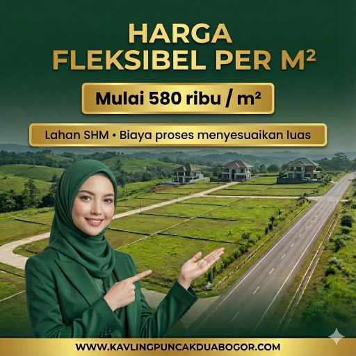 Potensi villa dan investasi Kavling Harmoni Prime East Bogor Puncak 2