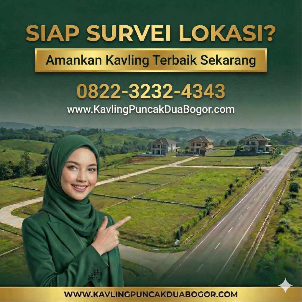 Survei lokasi Kavling Harmoni Prime East Bogor